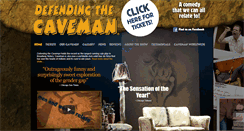 Desktop Screenshot of defendingthecaveman.com